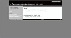 Desktop Screenshot of cmsimple.e-ope.ee